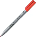 Markeris Staedtler 316 raudonas 10 vnt.