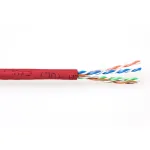 ACT CAT6A U/UTP PVC 305m Raudonas