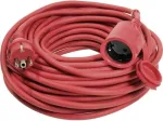 Prailginimo laidas AS Schwabe 60205, 16 A, raudonas, 5 m