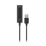 ACT AC9360 i&scaron;orinė garso plok&scaron;tė, jungiama per USB-A