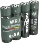 Ansmann ANS 1322-0026 &ndash; maxE NiMH akumuliatorius AA Mignon 2100 mAh 4 vnt. pakuotė