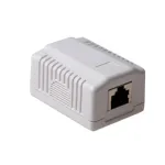 ACT FA5005 dėžutė montavimui ant pavir&scaron;iaus, 1 prievado, CAT5E, ekranuota