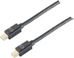 DisplayPort kabelis ShiverPeaks BS10-51035 2m Mini DisplayPort juodas