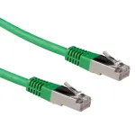 ACT IB7451 Cat6a S/FTP (S-STP) tinklo kabelis, 1,5 m, žalias