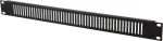 Priekinis skydelis Omnitronic ZL-19 sw 1HE &mdash; 1U, juodas, 19 colių stovo