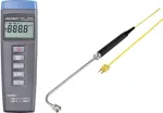 VOLTCRAFT K101 + TP 206 temperatūros matavimo prietaisas -200 iki +1370 &deg;C, K tipo zondas