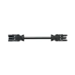 Maitinimo laidas Bachmann 375.073 Juodas 1.5 m