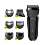 Braun Series 3 300BT belaidis &scaron;lapias ir sausas skutimosi folijos skustuvas su trimeriu