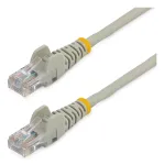 StarTech.com Cat5e jungiamasis kabelis su apsaugotais RJ45 lizdais - 15 m, pilkas