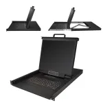&bdquo;StarTech.com&ldquo; 16 prievadų stelažinis KVM konsolė su 6 pėdų kabeliais &ndash; integruotas KVM jungiklis su 19 colių LCD monitoriumi &ndash; pilnai įrengtas 1U LCD KVM stalčius &ndash; OSD KVM &ndash; patvarus 50 000 MTBF &ndash; USB + VGA palaikymas