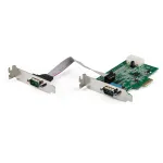 &bdquo;StarTech.com&ldquo; 2 prievadų PCI Express RS232 nuoseklioji adapterio kortelė &ndash; PCIe RS232 nuosekliojo pagrindinio valdiklio kortelė &ndash; PCIe į nuoseklųjį DB9 &ndash; 16950 UART &ndash; žemo profilio plėtinio kortelė &ndash; skirta &bdquo;Windows&ldquo; ir &bdquo;Linux&ldquo;