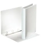 Esselte Panorama Binder FSC&reg; A4 4DR/25 mm, A4, D-žiedas, Plastikas, Baltas, 240 lapų, 2,5 cm
