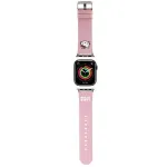 Hello Kitty HKAWMPGKHP Silikoninis dirželis Apple Watch 38/40/41mm rožinis