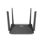 ASUS RT-AX52 AX1800 belaidis mar&scaron;rutizatorius &bdquo;Wi-Fi 6&ldquo; dviejų juostų (2,4 GHz / 5 GHz) Gigabit Ethernet juodas