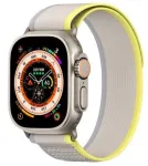 Dux Ducis Sport Velcro Strap, Apple Watch 9 / 8 / 7 / 6 / SE / 5 / 4 / 3 / 2 / 1 (38, 40, 41 mm), geltona