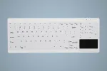 CHERRY Active Key MedicalKey AK-C7412 Wired USB Keyboard German QWERTZ Layout White Disinfectable IP68