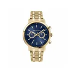Trussardi vyri&scaron;kas laikrodis R2453147002 43mm mėlynas ciferblatas odinis dirželis
