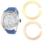 GLAM ROCK Women's Watch GR32080 Miami 44mm Swiss Quartz White Silicone