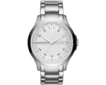 Armani Exchange Vyrų Laikrodis AX2177 46mm Nerūdijančio Plieno Juodas Ciferblatas