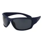 Polaroid PLD7005S63863 Unisex Rectangle Sunglasses - Black/Grey - Polarized UV400