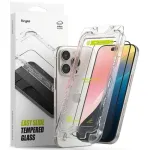 Ringke iPhone 16 Pro Max Ekrano apsauginis stiklas Premium Easy Slide Grūdintas 9H su montavimo &scaron;ablonu (2 vnt.) Skaidrus