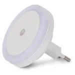 ENTAC Night Light 0,5W Circular Cool White with Dusk-to-Dawn Sensor