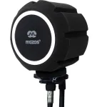 MOZOS PS-5 Sferinis porolono pop filtras mikrofonui - juodas