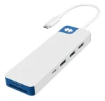TARGUS HyperDrive Flex 8 prievadų USB-C centras (mėlynas)