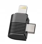 Ulanzi A100 Lightning Adapter for Microphone to iPhone 14 13 12 11 X 8