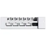 USB ir PWM stebulė Lian Li EDGE HUB EG-HUB01W &mdash; 4&times; USB, 6&times; PWM, balta