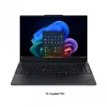 Lenovo ThinkPad E16 G4 Intel 16 colių WUXGA ne&scaron;iojamas kompiuteris - Intel Core Ultra 5 325, 16 GB DDR5, 512 GB SSD, Windows 11 Pro, juodos spalvos