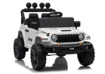 LEAN CARS Jeep Rubicon DK-JWR558 24V Baltas elektrinis automobilis vaikams