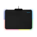LogiLink ID0155 RGB pelėdė &ndash; silikoninis pavir&scaron;ius, neslystanti guminė bazė, USB-A maitinimas, 36x26 cm, juoda