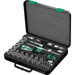 Raketų veržliarakčių rinkinys Wera 05003645001 37 vnt Juoda Žalia