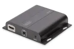DIGITUS HDMI Extender 4K per IP, imtuvas (DS-55123), iki 120 m per CAT6, 4K2K/30Hz, juoda