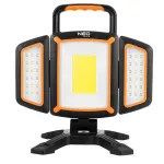 NEO TOOLS 99-125 įkraunamas COB LED darbinis žibintas 2000lm, 20W, 6500K &scaron;alta balta, 4400mAh Li-ion, USB-C, magnetinis pagrindas, IP44