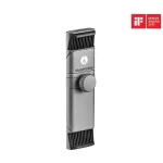 Manfrotto MTWISTGRIP universalus i&scaron;maniojo telefono laikiklis su Twist-Lock užraktu, aliuminis, juodas/pilkas