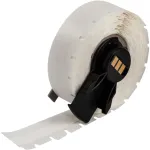 BRADY Repositionable Multi-Purpose Mounting Squares, 16 vnt., balti, 1x1 colio, dvipusės putos
