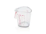 LEIFHEIT matavimo indas 1 l, permatomas, SAN plastikas, ml/l/gramų skalės, tinka plauti indaplovėje