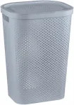 CURVER Infinity Recycled 60L skalbinių krep&scaron;ys 44x35x60cm pilkas