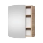 Bathroom Cabinet SV54 Sonoma Oak Wall-Mounted with 2 Doors and 2 Shelves