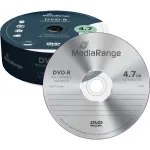 MediaRange 25 vnt. DVD-R 4,7 GB 120 min. 16x ritė MR403