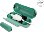 Delock 91733 kabelių sujungimo apsaugos dėžutė IP44 su pakabinimo kabliu, žalia