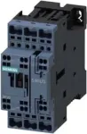 Siemens SIRIUS 3RT2 3 polių galios kontaktorius, 37 A, 24 V DC ritė, varžtiniai gnybtai, 1NO+1NC 3RT20272BB40
