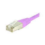 Exertis Connect 854478 Cat6 S/FTP komutacinis kabelis, rausvas, 0,5 m, RJ45