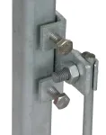 DEHN 372240 kryžminis spaustukas plieniniams profiliams 18-35 mm, kar&scaron;tai cinkuotas plienas