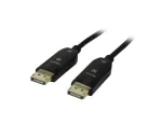 SYNERGY21 DisplayPort 2.0 aktyvusis optinis kabelis, ST/ST, 30m, 8K UHD 7680x4320@60Hz, juodas S215925