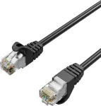 Flexline RJ45 tinklo kabelis, Cat. 7 S/FTP, PUR, juodas, 25,0 m (FL31-39105)