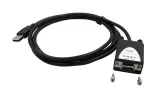 EXSYS USB 2.0 į RS-232 nuoseklusis adapteris su +5V ir LED, FTDI lustas (EX-1311-2F-5V)