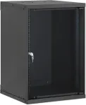 Intellinet 19 inch tinklo spintelė, montuojama ant sienos, Basic Line, 15U, 560 mm gylio, juoda RAL 9005 (716772)